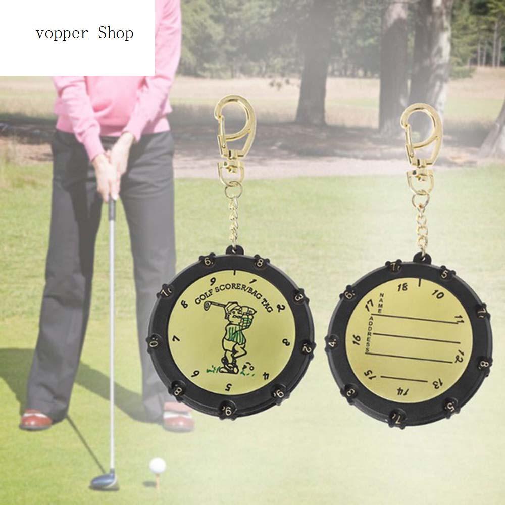 VOPPER Portable Durable Training Aids Golf Accessories Key Chain Double