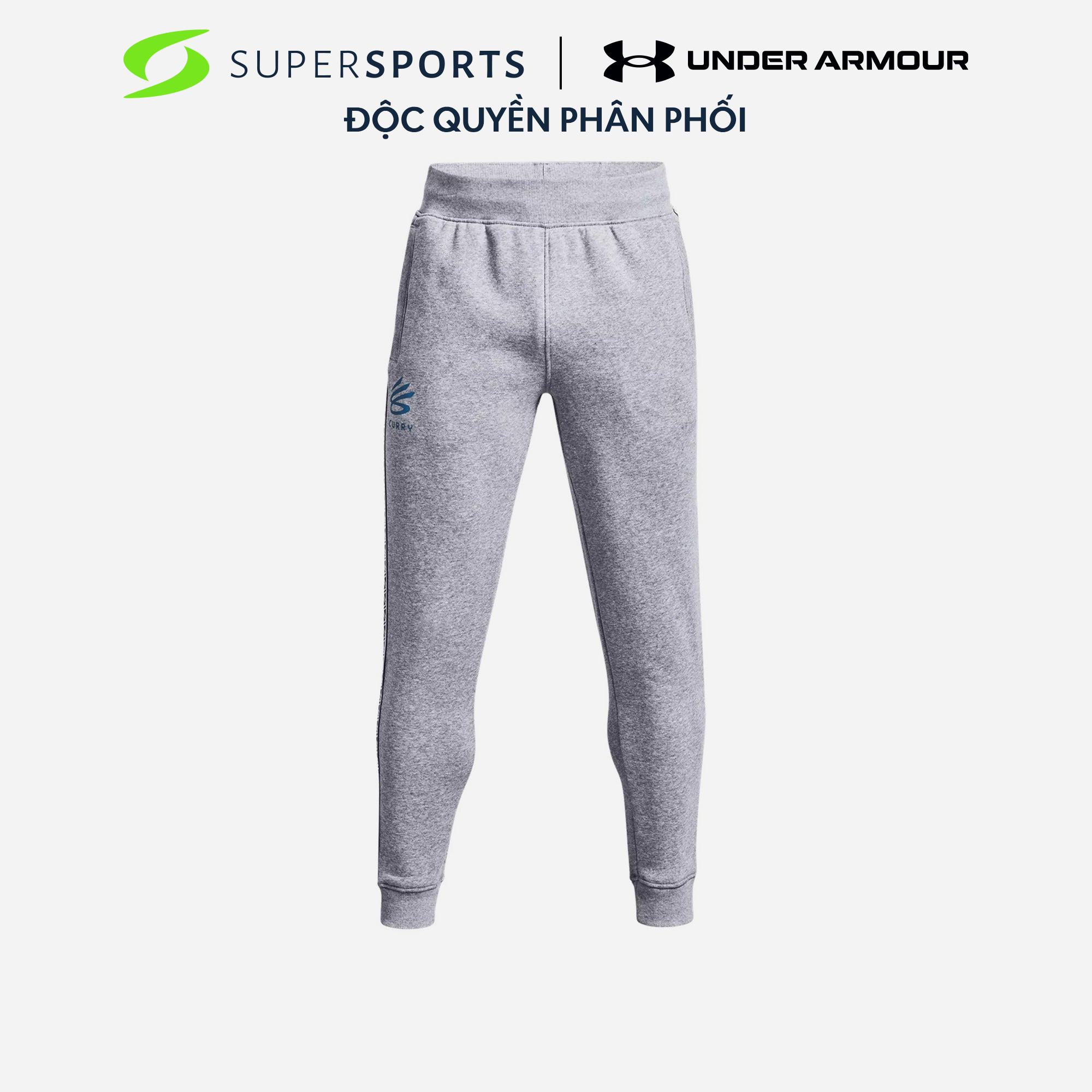 Under armour quần dài thể thao jogger nam curry fleece 1366627-011 ntt4