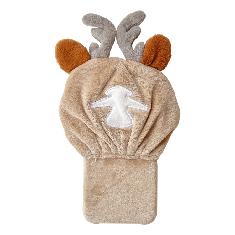 【 5AceShop 】 Reindeer Hat Plush Full Coverage Phone Case For iPhone 11/iPhone 11 Pro Max/iPhone 12/iPhone 12 Pro/iPhone 12 Pro Max/iPhone 13/iPhone 13 Pro/iPhone 13 Pro Max/iPhone 14/iPhone 14 Plus/iPhone 14 Pro/iPhone 14 Pro Max/iPhone 15/iPhone 15 Plu