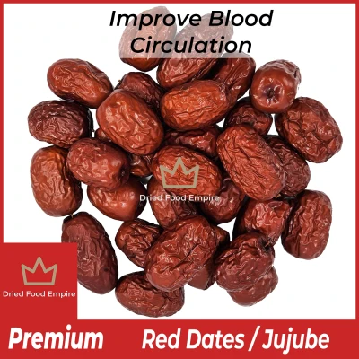 500G PREMIUM [RED DATES] WITH SEED 红枣