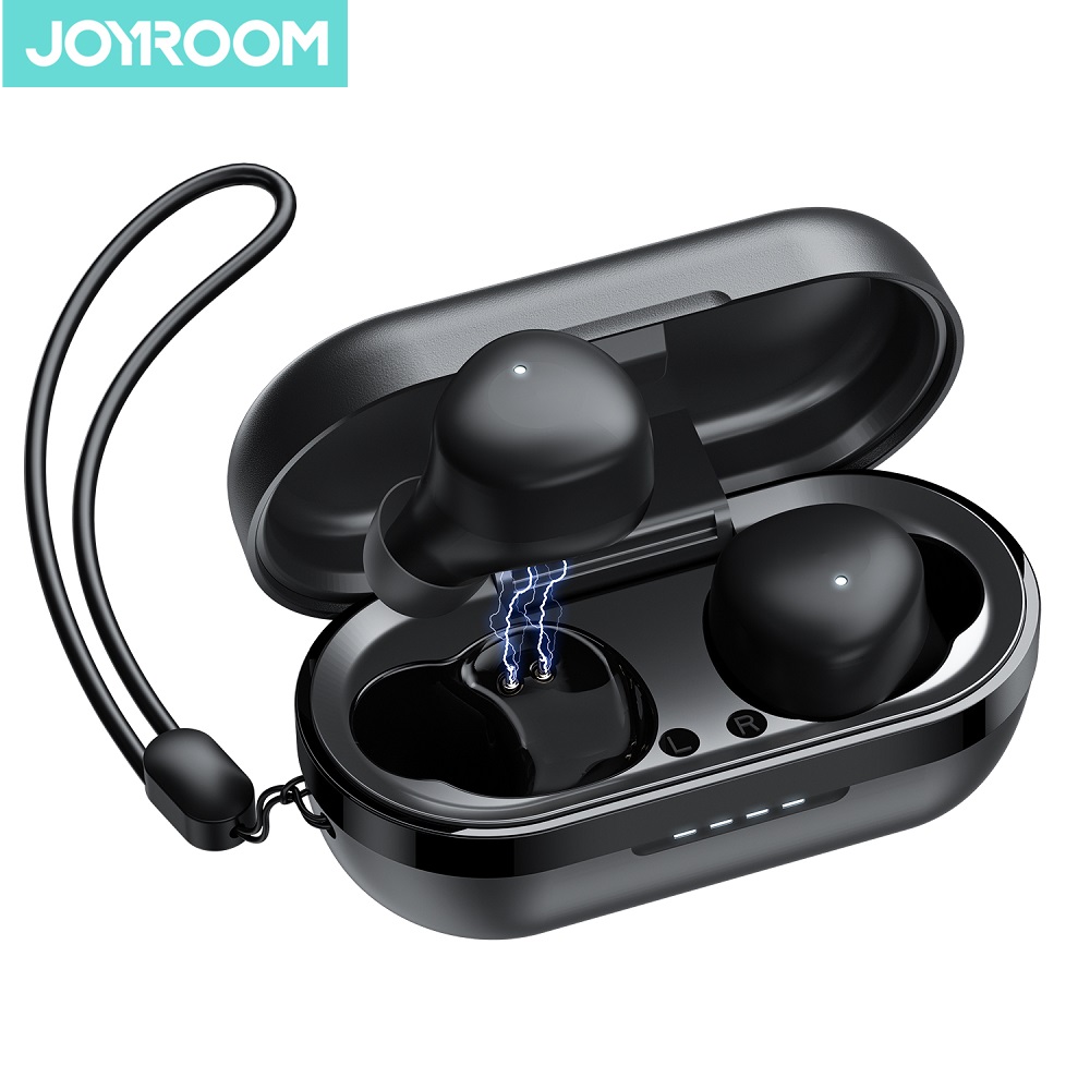 Joyroom หูฟังบลูทูธ รุ่น JR-TL1 Pro หูฟังไร้สาย บูลทูธ 5.1 พร้อมกระปุกชาร์จ กันน้ำ เสียงดี แบตอึด ใช้งานได้ยาว ราคา 719 บาท*ส่งฟรี