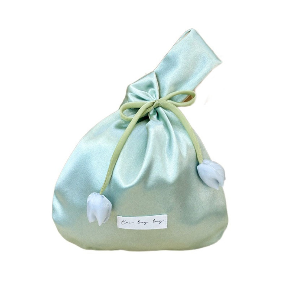 OOC Tay cầm TOPE Túi đeo tay hoa tulip Hình áo vest Sức chứa lớn Túi Quà Tặng ngày Nữ Thần Thanh lịch Phong cách Trung Quốc mới Túi làm đẹp đám cưới Ngày Nữ Thần - 3