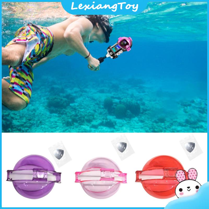 Lexiang Toy ABS Camera Lens Diving Filter Waterproof Shell Filters Accessories Red/Pink/Purple Filter Compatible For Insta 360 X3 Camera ราคา 212 บาท*ส่งฟรี
