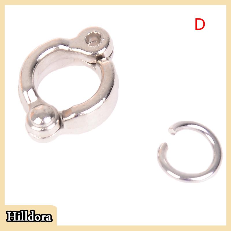 [Hilldora] 2 chiếc vòng dây xích huấn luyện chim thú cưng kẹp phụ kiện bay cho vẹt vòng chân chim bồ câu - 6