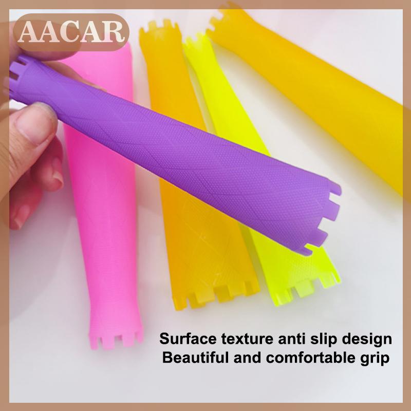 AACAR 6 thanh uốn tóc thanh uốn tóc Thanh uốn bằng nhựa thanh uốn tóc Bộ dụng cụ uốn tóc tự làm dụng cụ uốn tóc không nhiệt