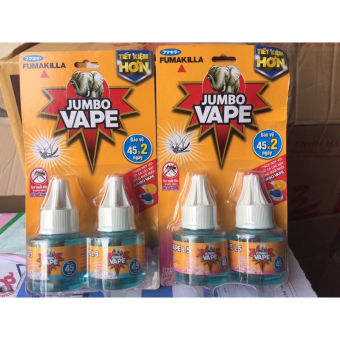 BỘ ĐÔI CHẤT XÔNG ĐUỔI MUỖI JUMBO VAPE