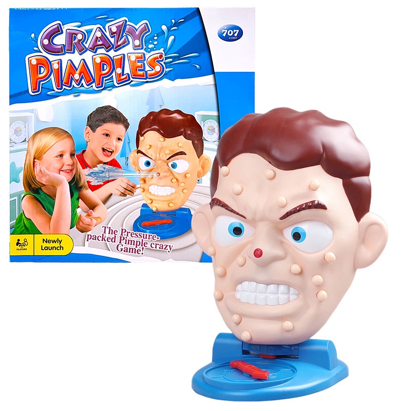 Đồ chơi trẻ em Pimple Pete Game nặn mụn hài hước boardgame gia đình vui