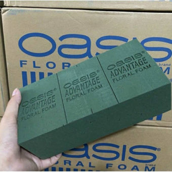 Xốp xanh cắm hoa tươi, xốp cắm hoa oasis cắm hoa tươi, hoa sáp, mút xốp oasis advantage