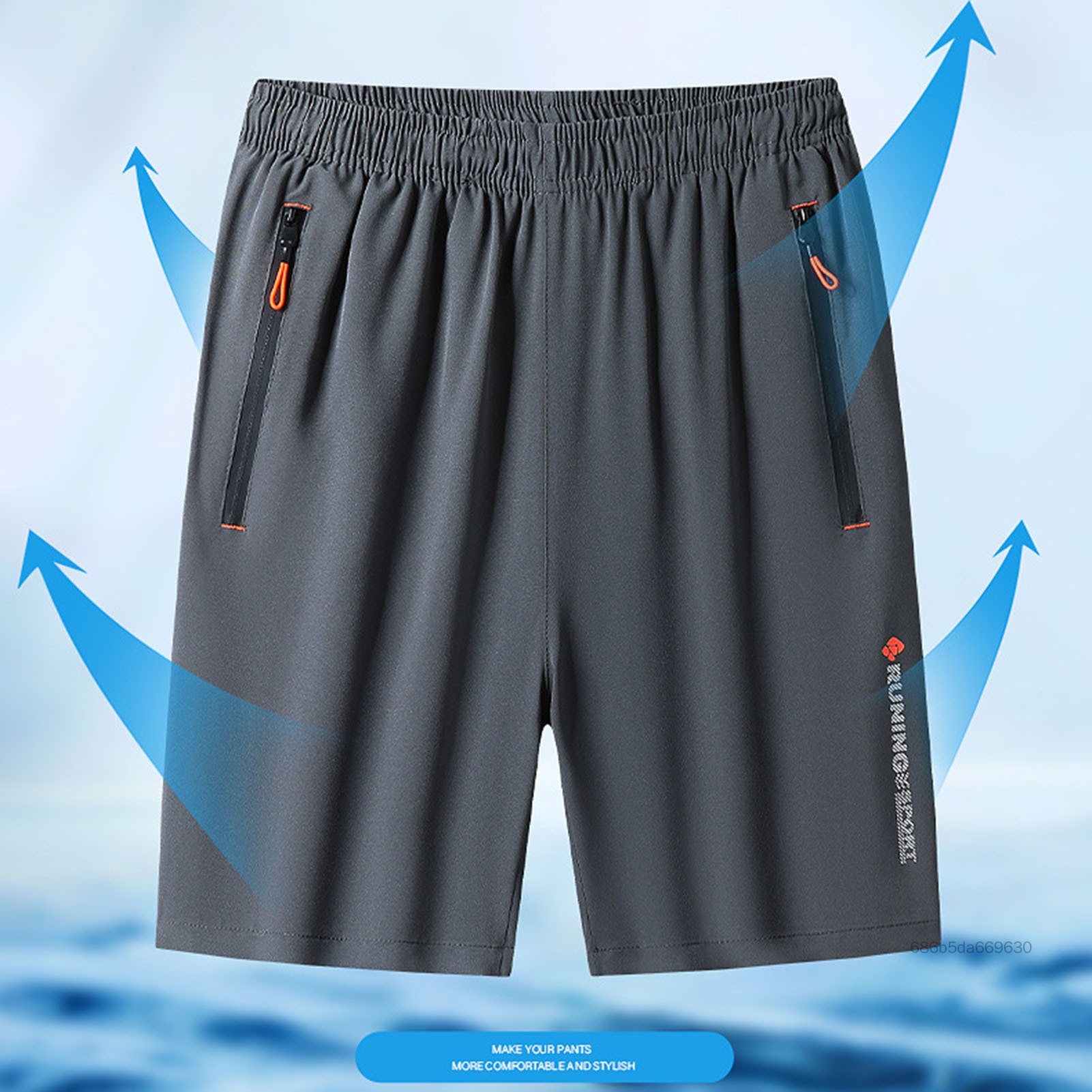 Quần short tập thể dục nam của nam giới với quần short eo đàn ông mùa hè TF-Ais-VN
