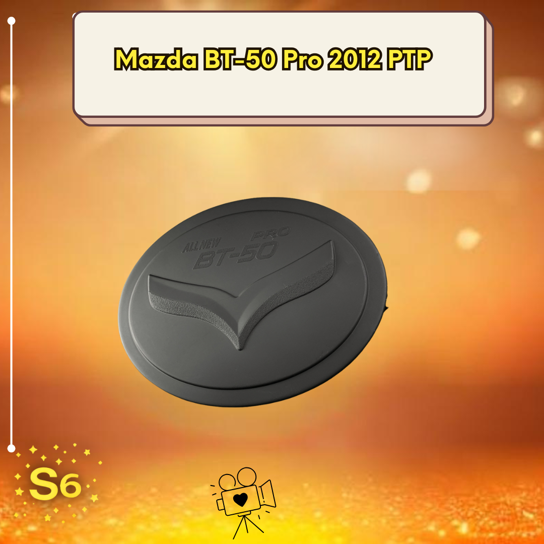 ครอบฝาถังน้ำมัน Mazda BT-50 Pro 2012 PTP ดำด้าน สปอร์ตเท่ ปกป้องเต็มที่ ราคา 612 บาท*ส่งฟรี
