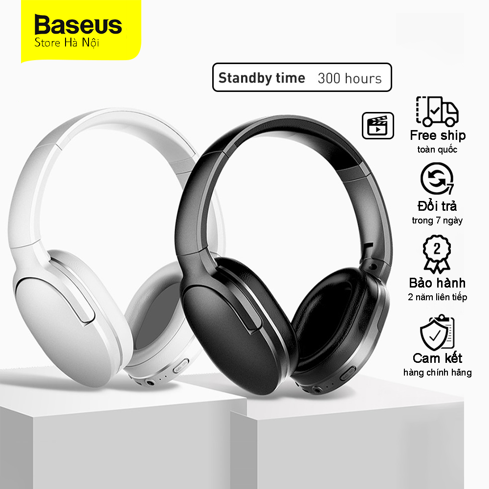 Tai nghe chụp tai nghe không dây cao cấp Headphones Baseus Encok Wireless