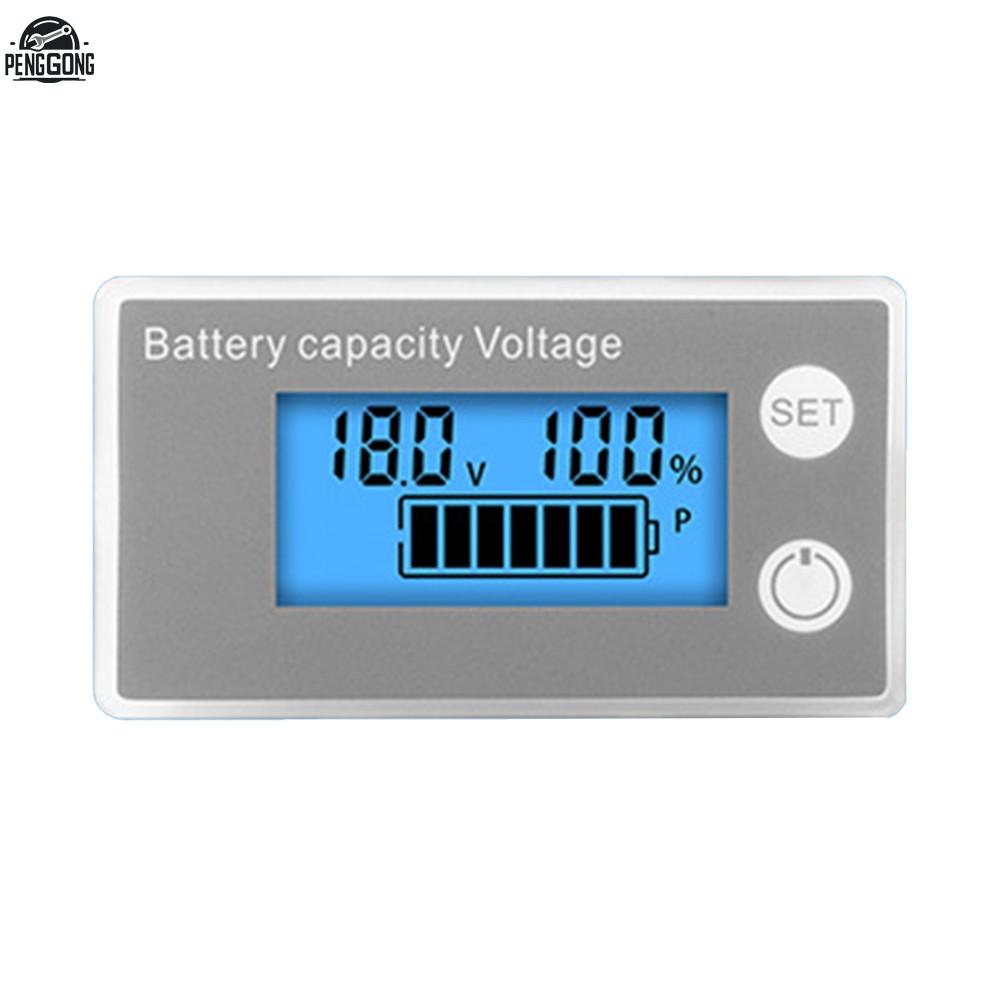 HOMETOOL LCD Battery Capacity Indicator with Power Off Memory for Voltage Testing ราคา 256 บาท*ส่งฟรี