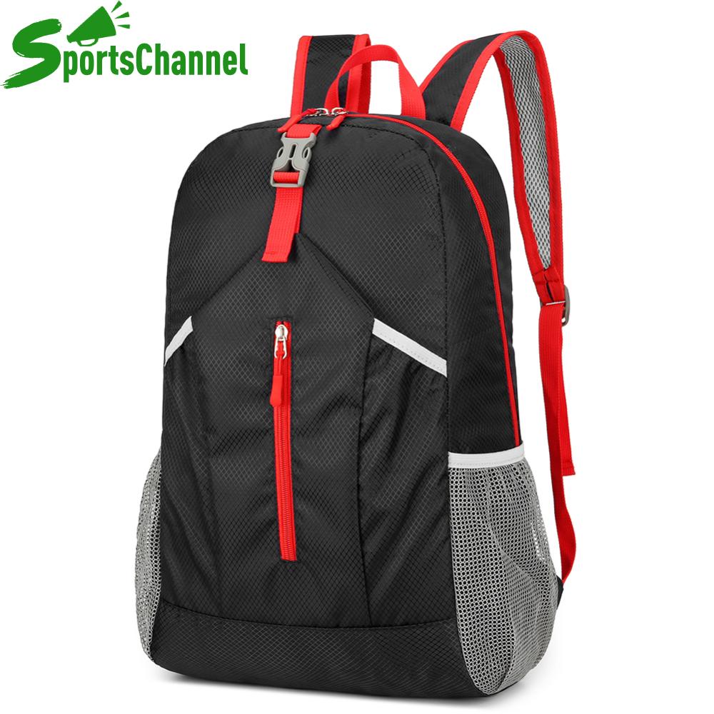 20L Đạp xe leo núi ngoài trời Ba lô du lịch Splashproof gấp ba lô ban ngày thể thao siêu nhẹ Ba lô Cắm Trại Đi Bộ Đường Dài