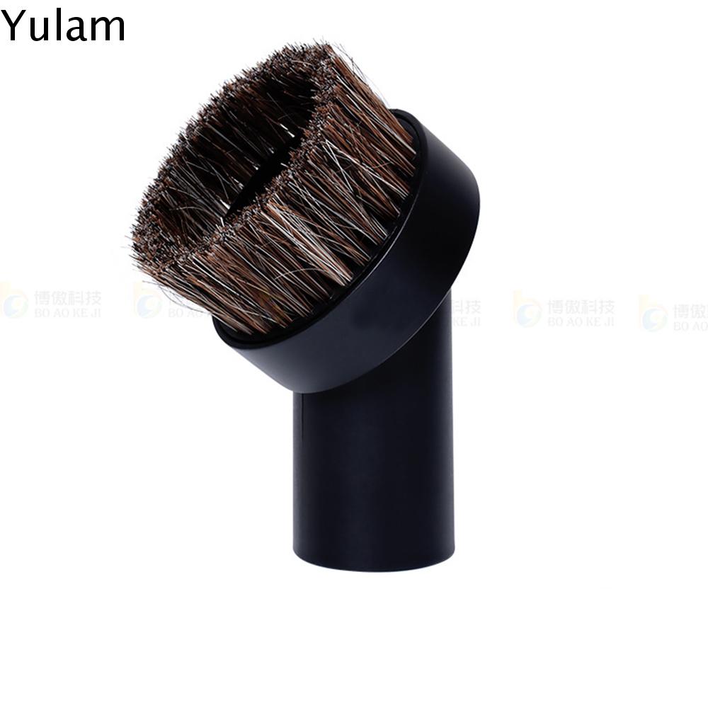 YULAM Sử dụng phổ biến Mềm Sạch hơn Bàn chải lông Đính kèm chân không Bộ phận máy hút bụi Bàn chải lông ngựa 25MM
