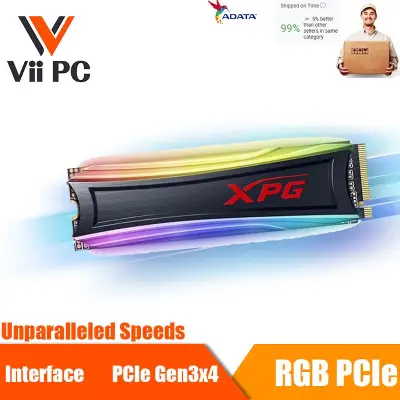 Adata XPG SPECTRIX S40G RGB PCIe Gen3x4 M.2 2280 Solid State Drive DescriptionSpecificationsDownloadOrdering InfoBuy Now