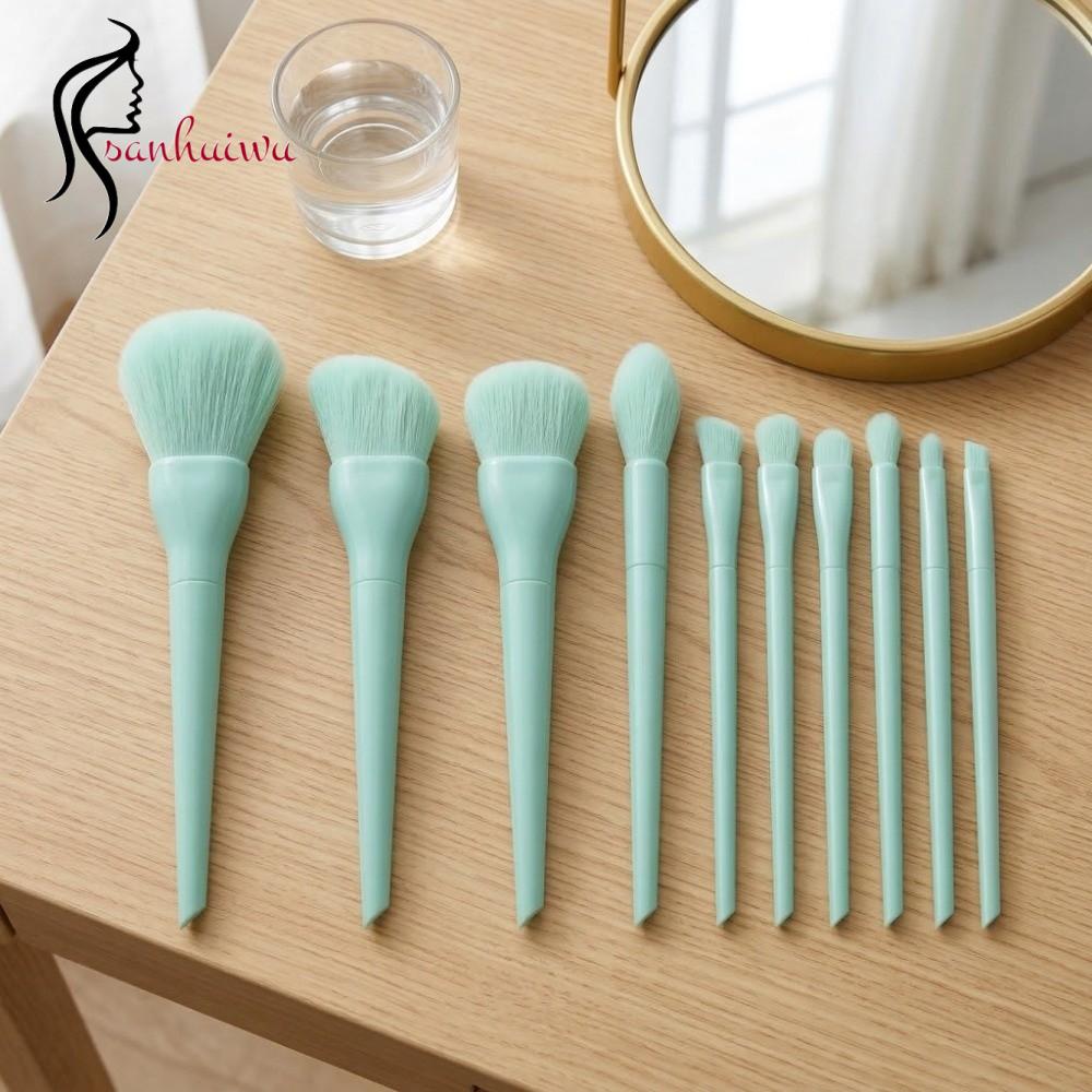 SEEMAY Màu Kẹo Cọ trang điểm chuyên nghiệp Lông xù Dụng Cụ Trang Điểm Bộ cọ trang điểm Thời trang Mềm mại Cọ tán phấn mắt Sinh viên