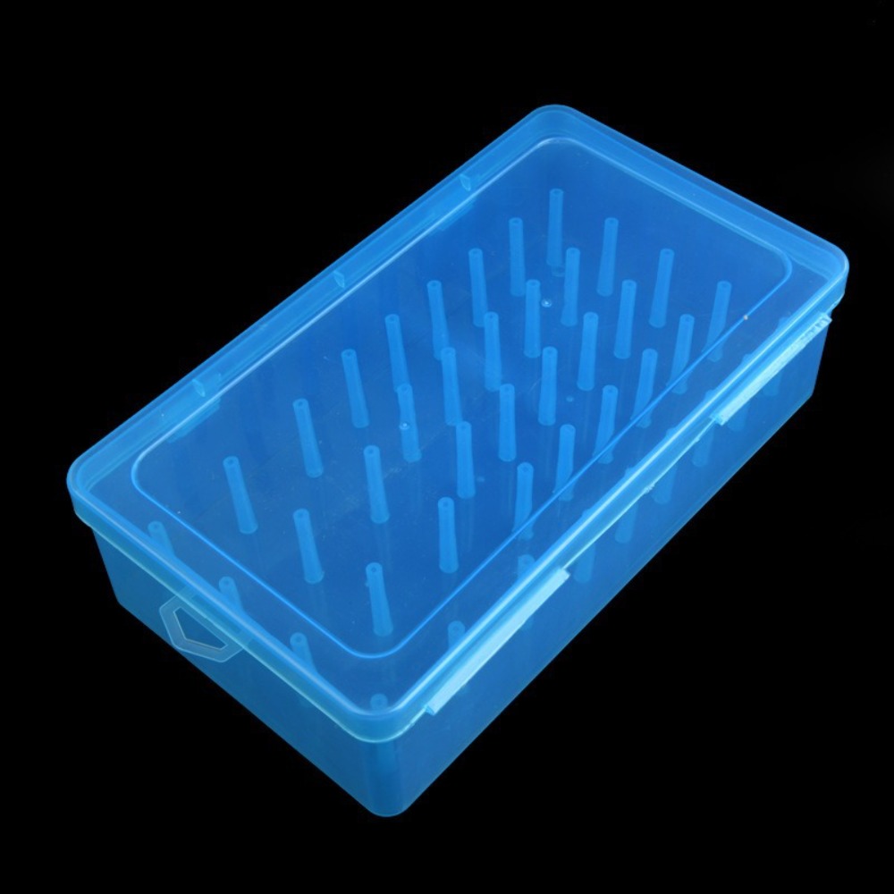 KLIXBUY 42 Spool Sewing Thread Box Clear Large Capacity Thread Holder Container Holder Sewing Tackle Thread Storage Box Sewing