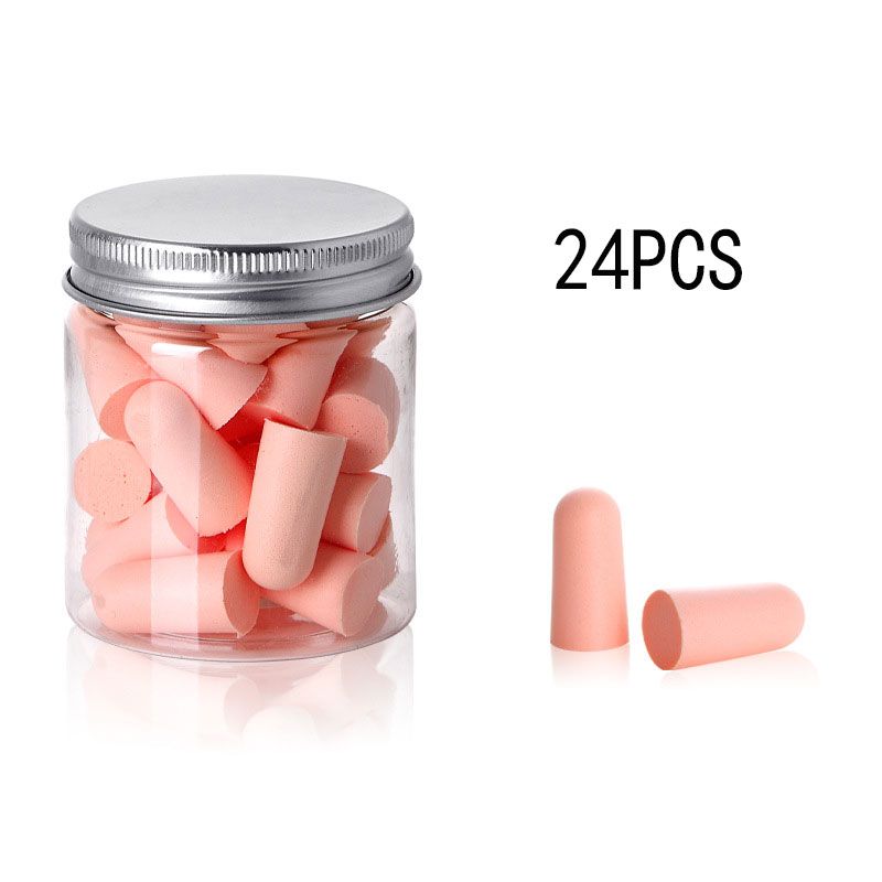 [Auto Stuffs] Nút bịt tai bằng xốp loại hình viên đạn Nút Bịt Tai ngủ giảm tiếng ồn Nhiều màu