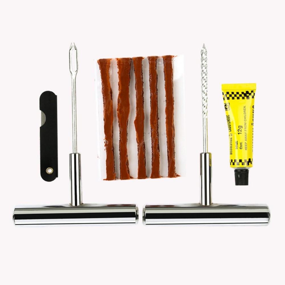 Hometool dễ dàng thâm nhập kim loại lốp công cụ Bộ dụng cụ sửa chữa lốp lưỡi gấp tiện lợi