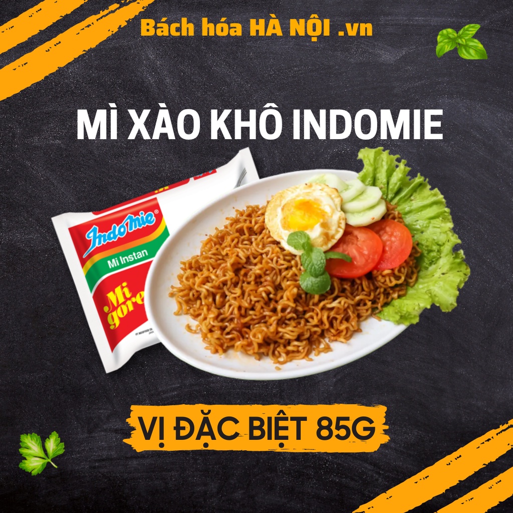 1 Gói Mì Xào Khô Indomie Mi Goreng Fried Vị Đặc Biệt 85g Tạp Hóa NBA
