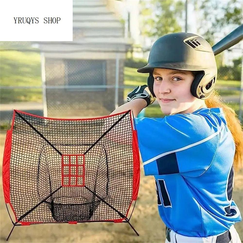 YRUQYS 9 Hole Baseball Hitting Net Training Aid Throwing Target Baseball