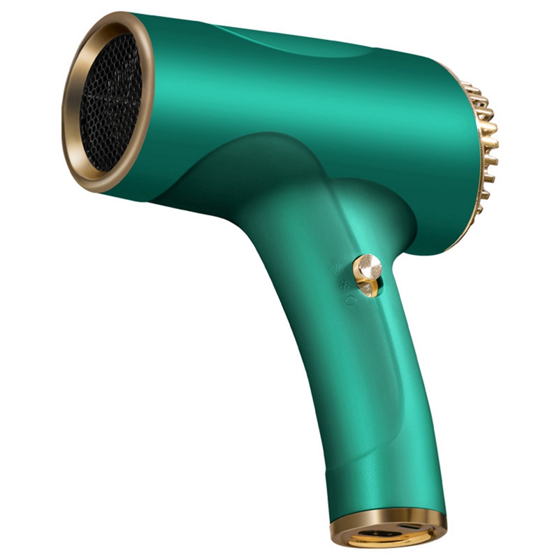 Summer sale <br>Wireless Charging Hair Dryer Household High-Speed Negative Ion Hair Dryer Cold Hot Wind Wireless Hair Dryer EU Plug - 3