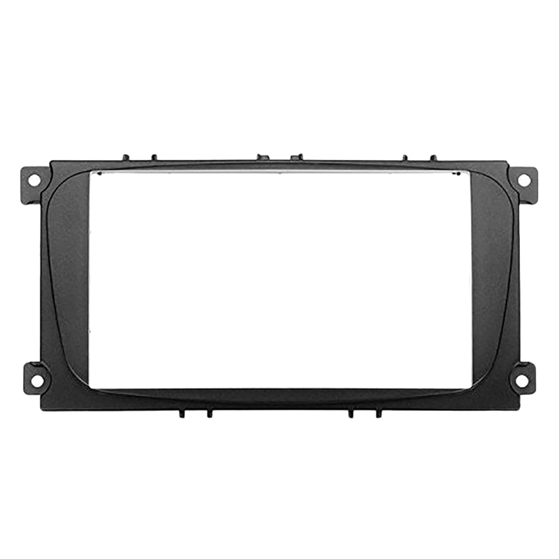 2 Din Car DVD Radio Frame for Focus II C-Max Stereo Panel Dash Mount Double Din Fascia Install Kit Refit Frame