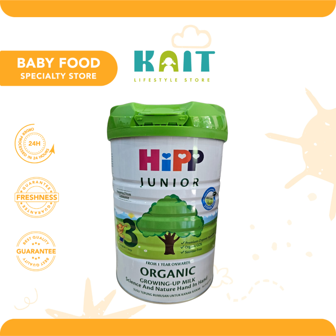 HiPP JUNIOR Organic Growing-Up Milk Step 3 800g (From 1 year Onwards)