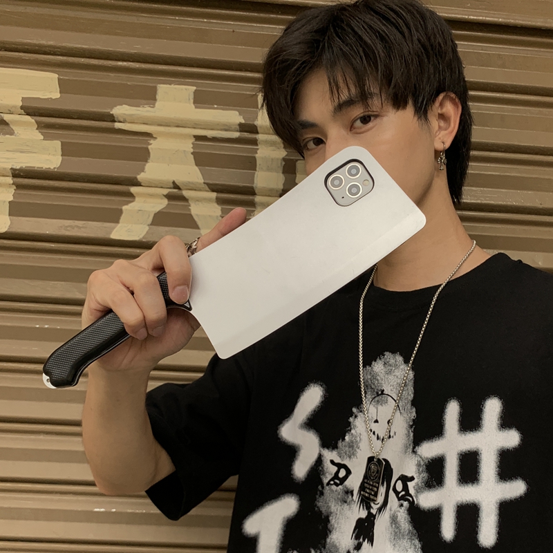 Hình con dao sáng tạo Ốp điện thoại cho Iphone di động 14 Pro Max 14 Plus 13 Pro Max Điện thoại mềm Ốp lưng cho iPhone 11 12 Pro Max Ốp lưng