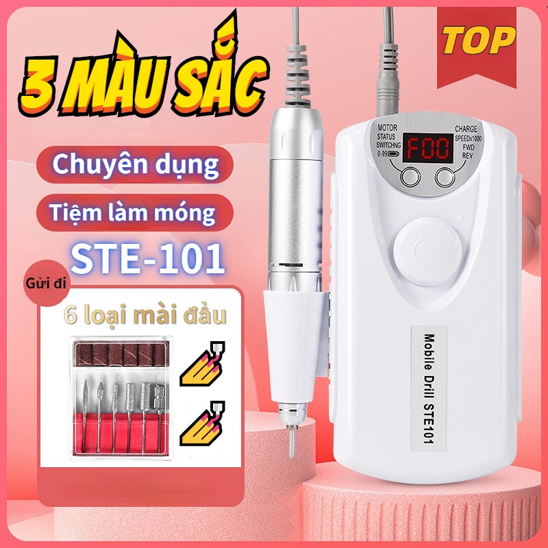Máy mài điện ste 101 chính hãng máy mài cầm tay chuyên dụng ngành nail