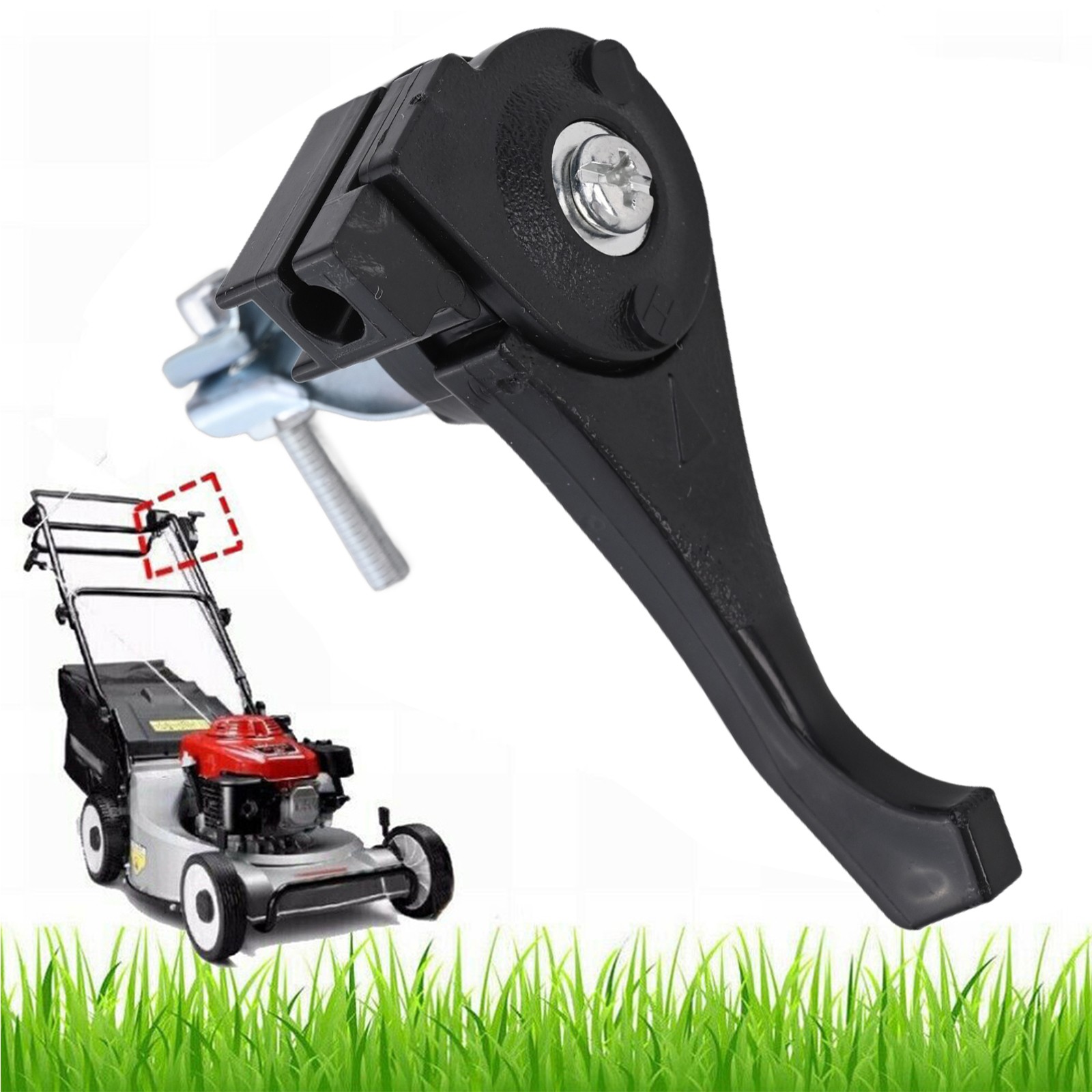 【BEAUROOM】 Black Plastic Throttle Lever for Lawn Mower For 23 27mm Handlebar Compatibility [good day][New product release] - ยี่ห้อ WELIBA ราคา 69 บาท*ส่งฟรี
