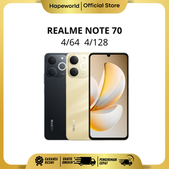 REALME NOTE 70 (4/64) (4/128) - GARANSI RESMI Harga  1,449,000 Ringgit*Penghantaran Percuma