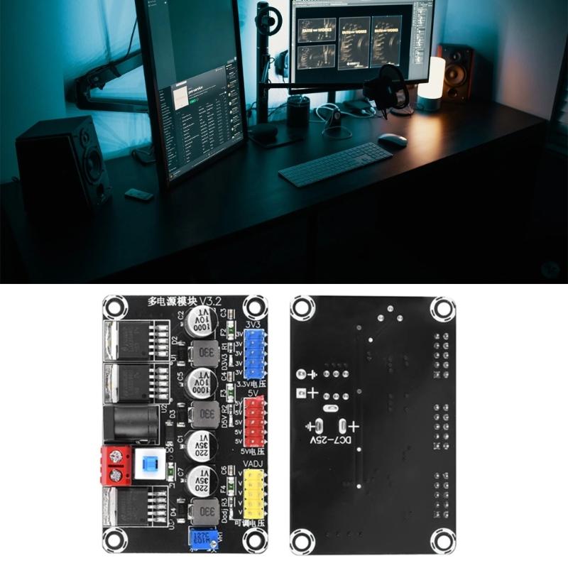 Stepping Down Electricity Regulator Module 7-25V to 3.3V/5V Power Supply Module Replacement For Car Electronic Device Presyo  270 Piso*Libreng Shipping