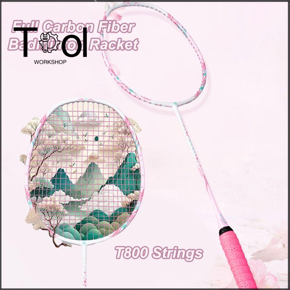 TOOL WORKSHOP 4U 22LBS G5. Vợt cầu lông Sợi carbon hoàn toàn Cherry  Vợt tấn công Di động Khả năng p