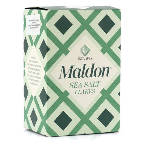 MUỐI BIỂN KHÔNG I-ỐT - THƯƠNG HIỆU ANH TỪ 1882 Maldon Crystal Sea Salt, Non