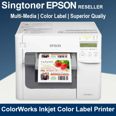 [Singapore Warranty] Epson ColorWorks C3510 Color Label Printer C 3510 c3510 c 3510 TM-C3150 tm-c3150