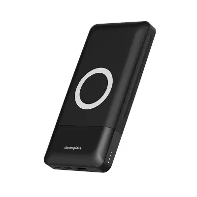 thecoopidea STACK 10000mAh PD + 10W Wireless Charging Powerbank - Black