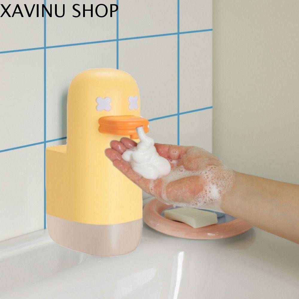 XAVINU Hoạt động không cần chạm Máy phân phối xà phòng bọt tự động Cảm biến tự động Phân phối bọt Nước rửa tay thông minh Bền bỉ Đèn báo LED Máy tạo bọt điện Nhà ở