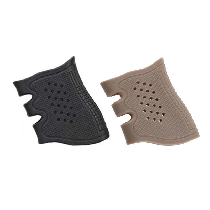 【Worth-Buy】 Tactical Rubber Grip Cover Sleeve Ergonomic Grip Protector Fit For Glock 17 19 20 21 22 