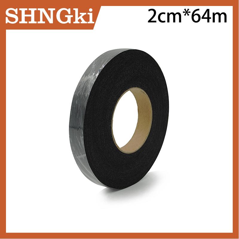 SHNGki Màu đen trắng hai mặt interlining dính vải quần áo sắt trên HEM Băng interlining web DIY may chắp vá acces