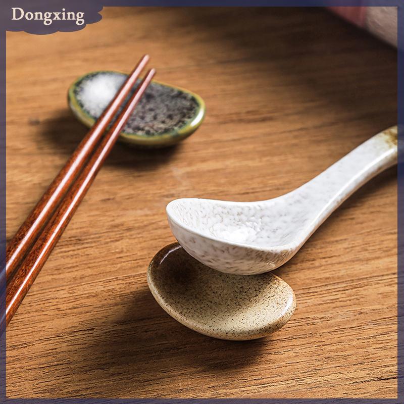 dongxing Earthenware giá đỡ đũa thỏi thỏi Để Đũa tự làm bàn ăn gia đình