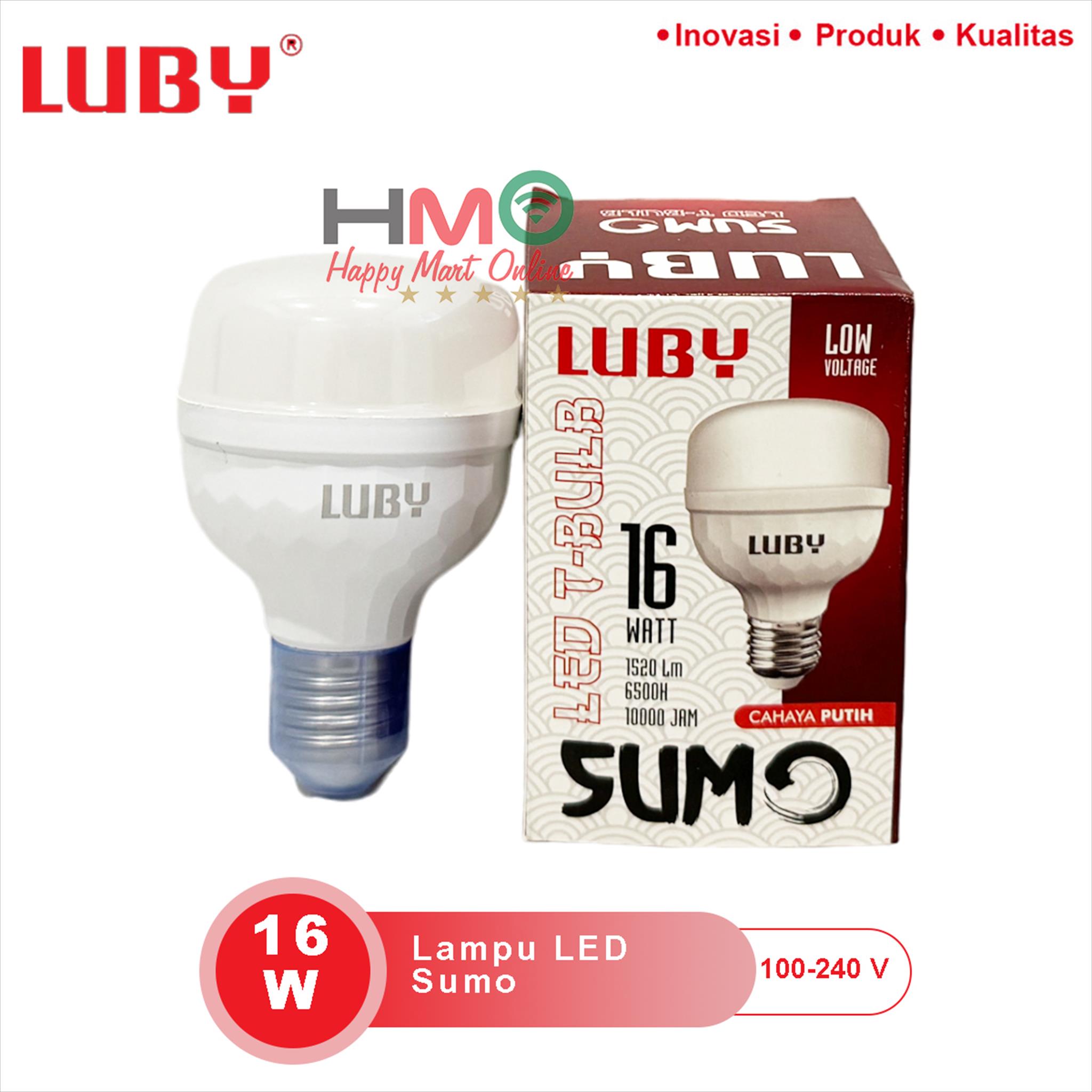 Luby Lampu LED Capsule Sumo Capsul Bohlam Luby Sumo 12W 16W 22W 30W 40W LED T BULB Luby