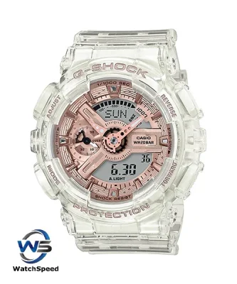 Casio G-Shock GMA-S110SR-7A Transparent Style Rose Gold 200M Ladies / Womens Watch