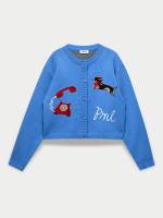 [Pomelo] เสื้อคาร์ดิแกนไหล่ตก / Drop-Shoulder Cardigan