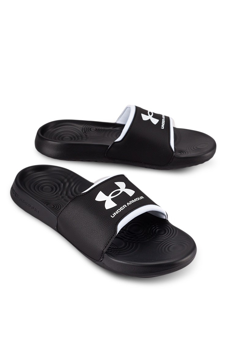 Discount on Under Armour  shoes - SKU: Under Armour Ignite Select Slides for Men - Black/Black/White