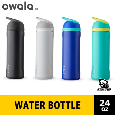 Owala Flip Insulated Stainless Steel Blender Bottle w/ Straw & Locking Lid | Water Bottle | Tumbler 24/32 oz - Ultimate Sup