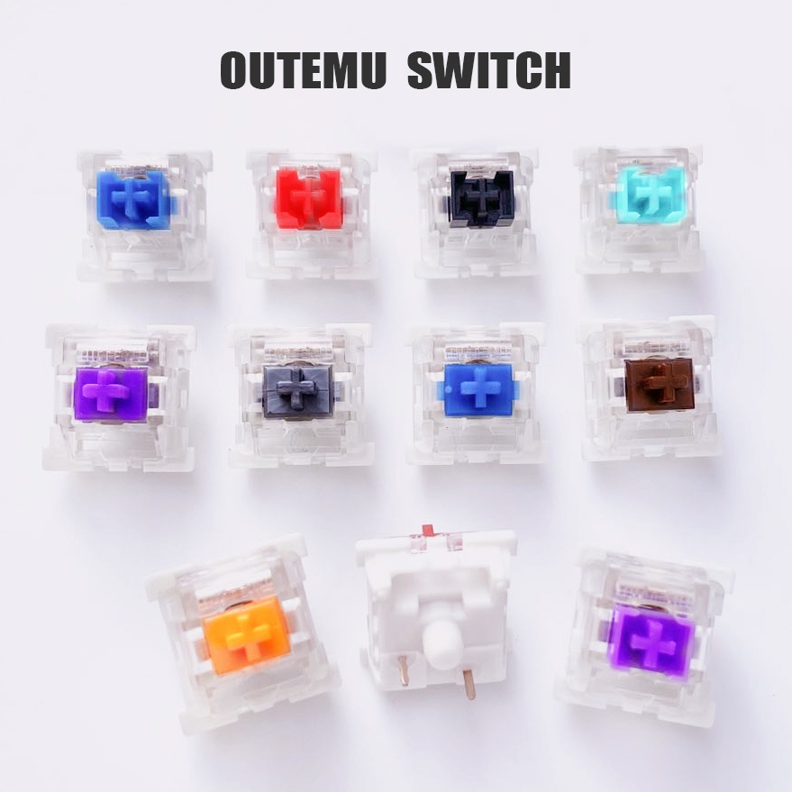 【Worth-Buy】 Outemu Switches Mechanical Keyboard Switch 3pin Silent Switches Tactile Switches Clicky Linear Smd Gaming Mx Switch