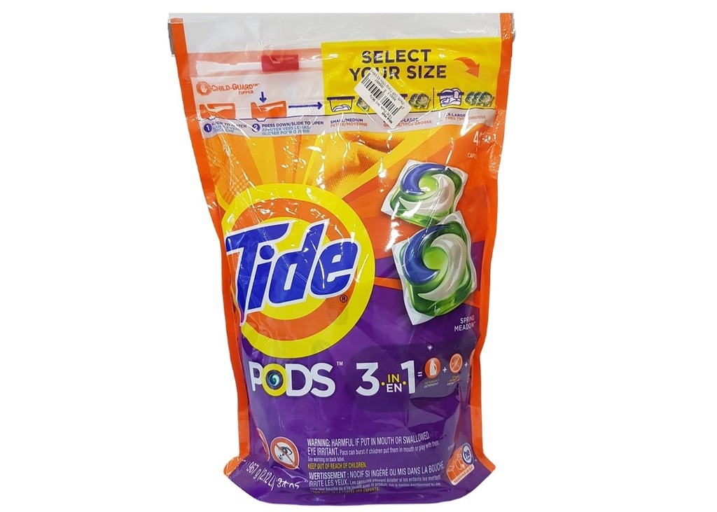 Bịch 38 Viên Giặt Xả Tide Pods 3in1 MADE IN USA 951g - SẢN PHẨM RẤT ĐƯỢC ƯA CHUỘNG TRÊN THỊ TRƯỜNG KHÁCH YÊU TRẢI NGHIỆM THỬ NHÉ SẢN PHẨM TỐT CHẤT LƯỢNG CAO