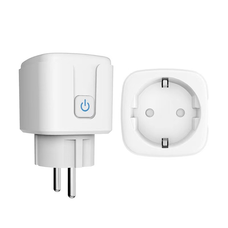 XINGHEC2 Thông minh cắm Wifi Ổ cắm EU 16A 20A với Power Monitor chức năng thời gian tuya cuộc sống thông minh app điều khiển làm việc với Alexa Google nhà