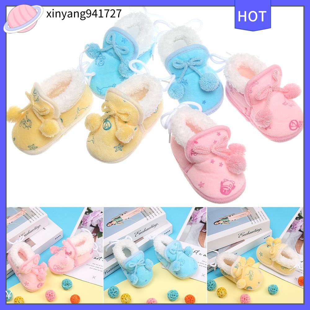 XINYANG941727 Infant Toddler Baby Girls Soft Soled First Walkers Kids